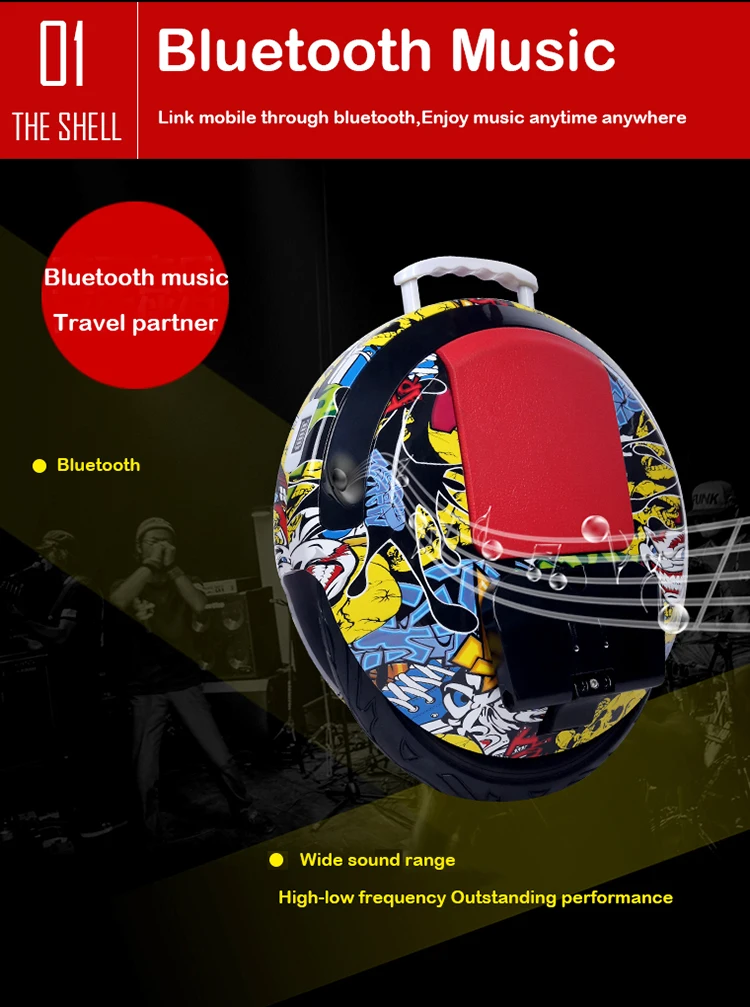 Custom Fat Tire Self Balancing Adult Solo One Smart Wheel Electric Unicycle