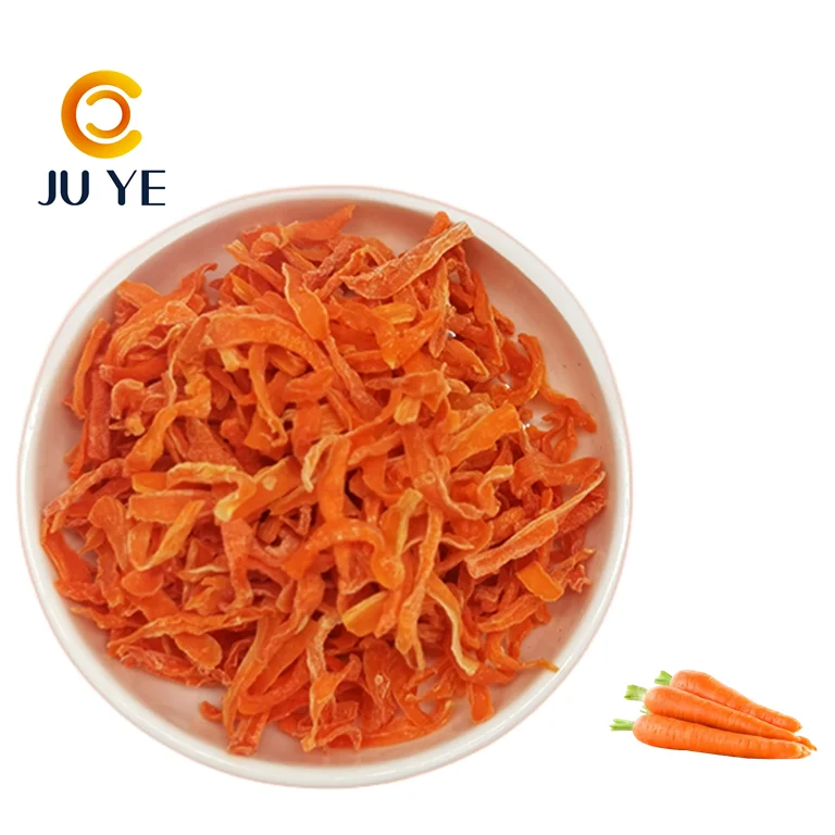 100% Pure Carrot Organic Dehydrated AD Steam treated dried Carrot slice/Shredded carrot