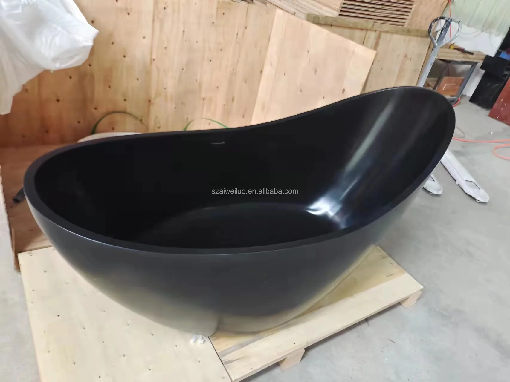 Factory Price Raw Material Grade a Acrylic Bathroom Freestanding Soaking Tub