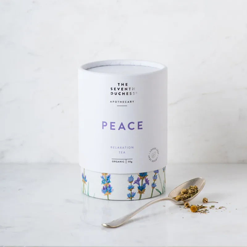 biodegradable paper cylinder boxes tea packages for teasing food tube container