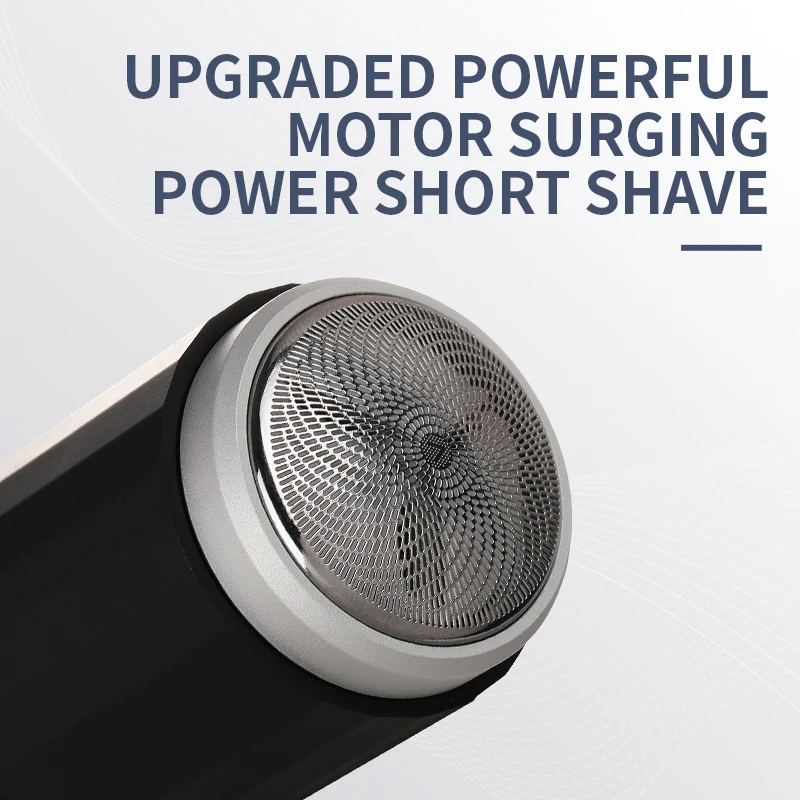 
Electric Shaver for Men Twin Blade Waterproof Reciprocating Cordless Razor USB Rechargeable Shaving Machine Barber Trimmer 