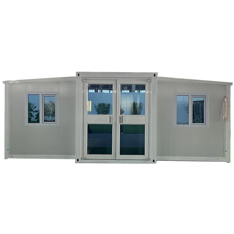 Prefabricated Chinese modular modular small kit set engine room house foldable container house