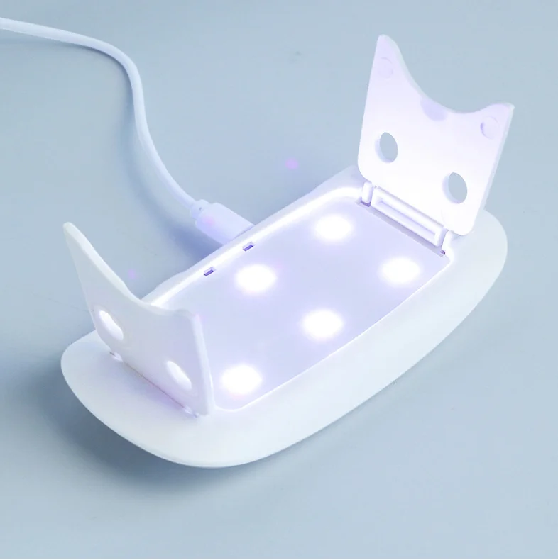 
Quality Assurance 9W uv led lamp Quick-drying led rechargeable nail dryer 