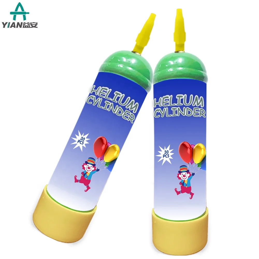 2.2L Portable Disposabe He Tank Provide 30LB Foil Inflator Ballon YIAN Balloon Helium Canister