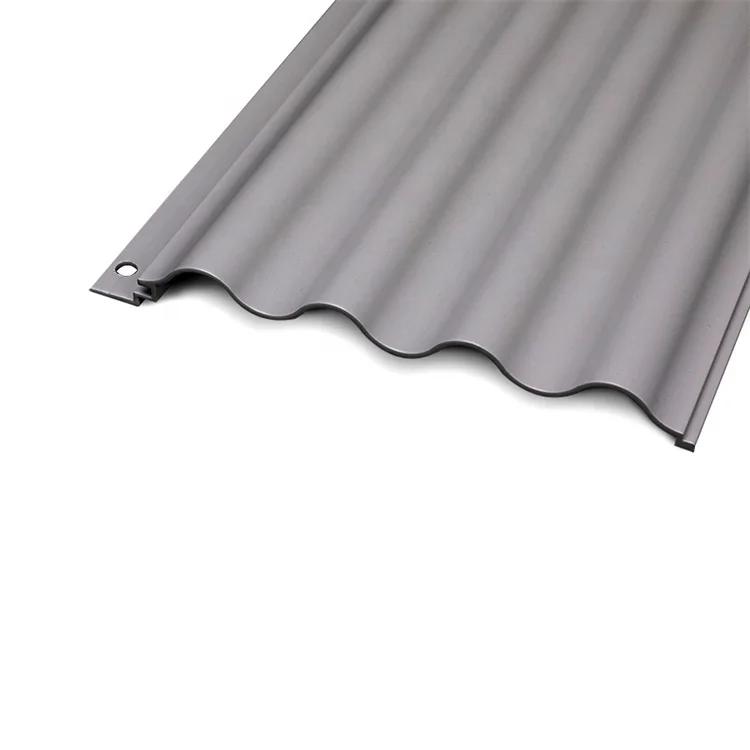 Multiple Specifications Aluminum Decorative Wall Wave Panel Wall Board Fluted Corrugated Wall Panel Sheets For Building