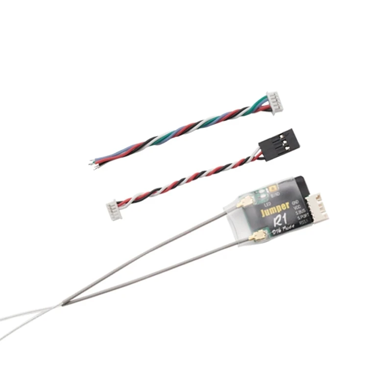 Jumper R1 R1F R900/mini Receiver 16CH Sbus for Frsky T16 Pro plus D16 Mode Radio Remote T8 T12 T16 Mini Receiver