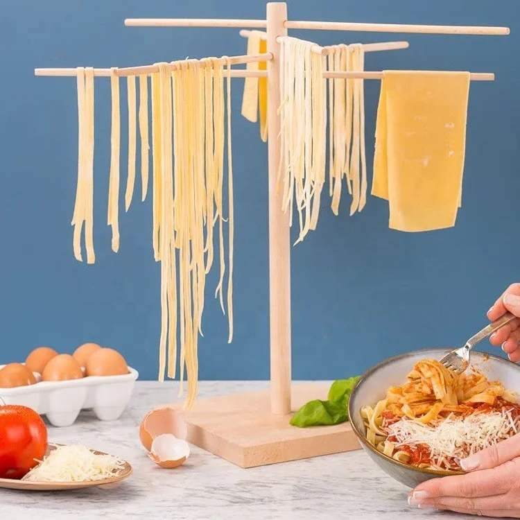 Large Wood Pasta Drying Rack