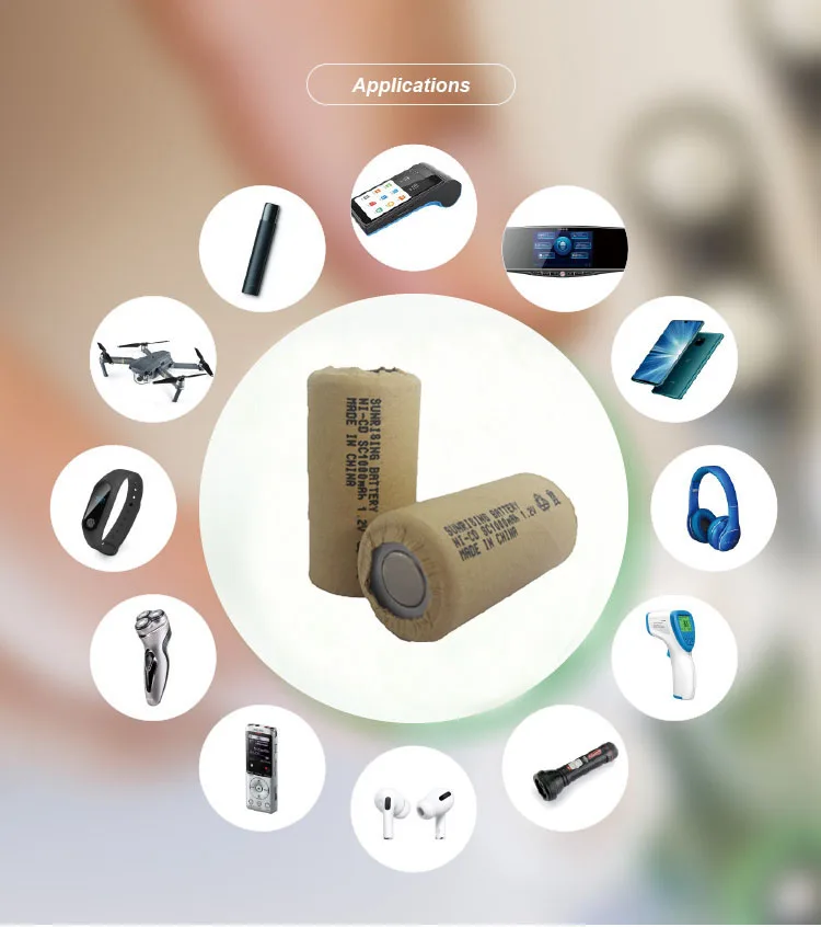 12v 2000mAh AA battery NI-MH rechargeable battery nimh battery pack