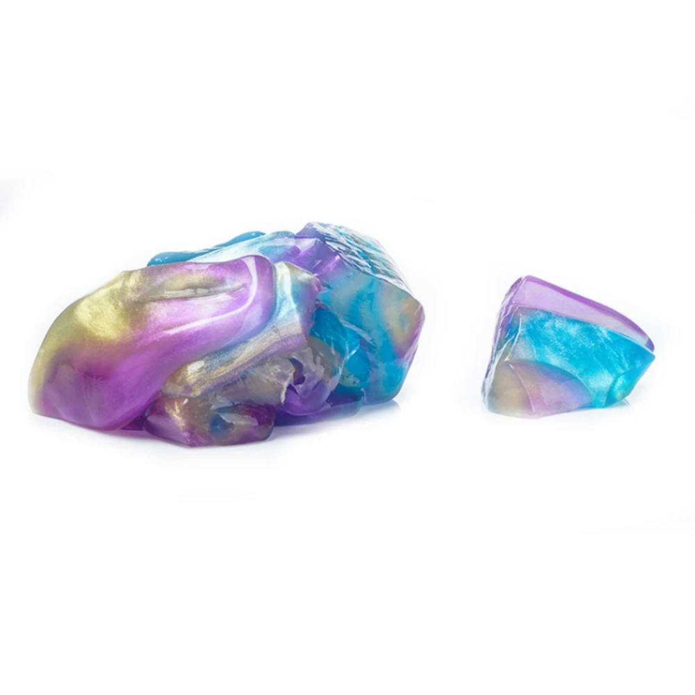 
LD0410 Slime Galaxy Slime Putty Eggs Fluffy Slime Stress Relief Toy For Kids Stocking Stuffers 