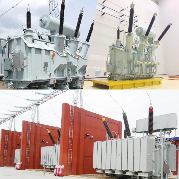 Мощные трансформаторы высокого напряжения 100 кВА 400 кВ, большое электрическое оборудование, используемое в подстанции, электростанция