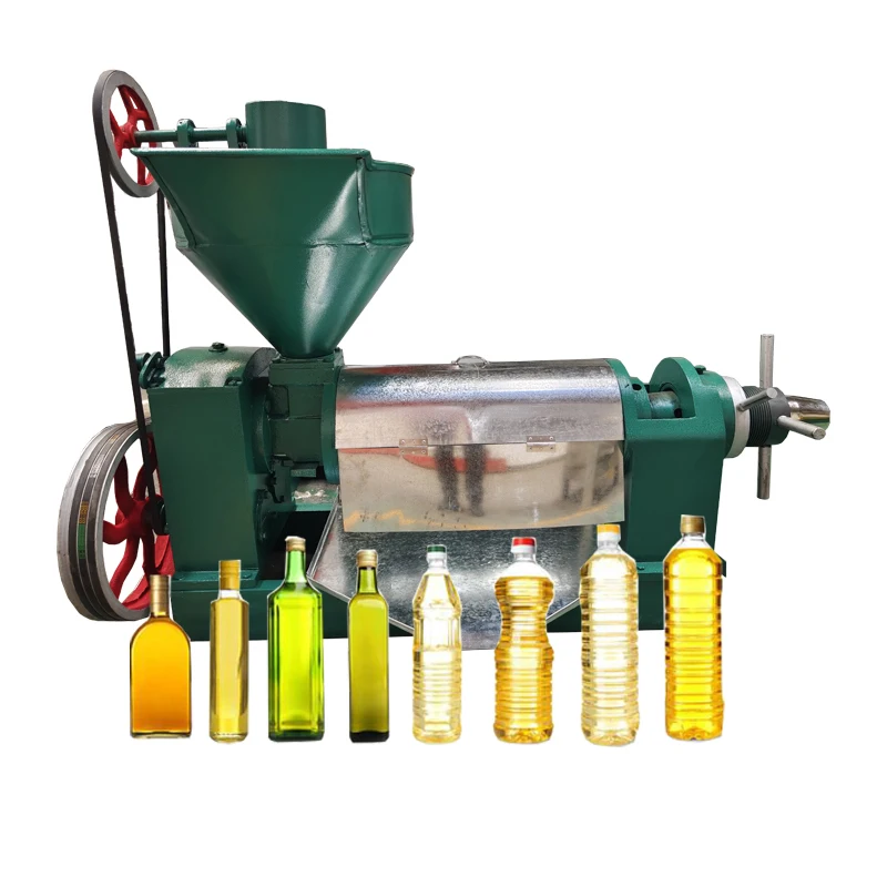 6yl-130 automatic rapeseed sunflower oil press machine palm oil press station extraction machine mill