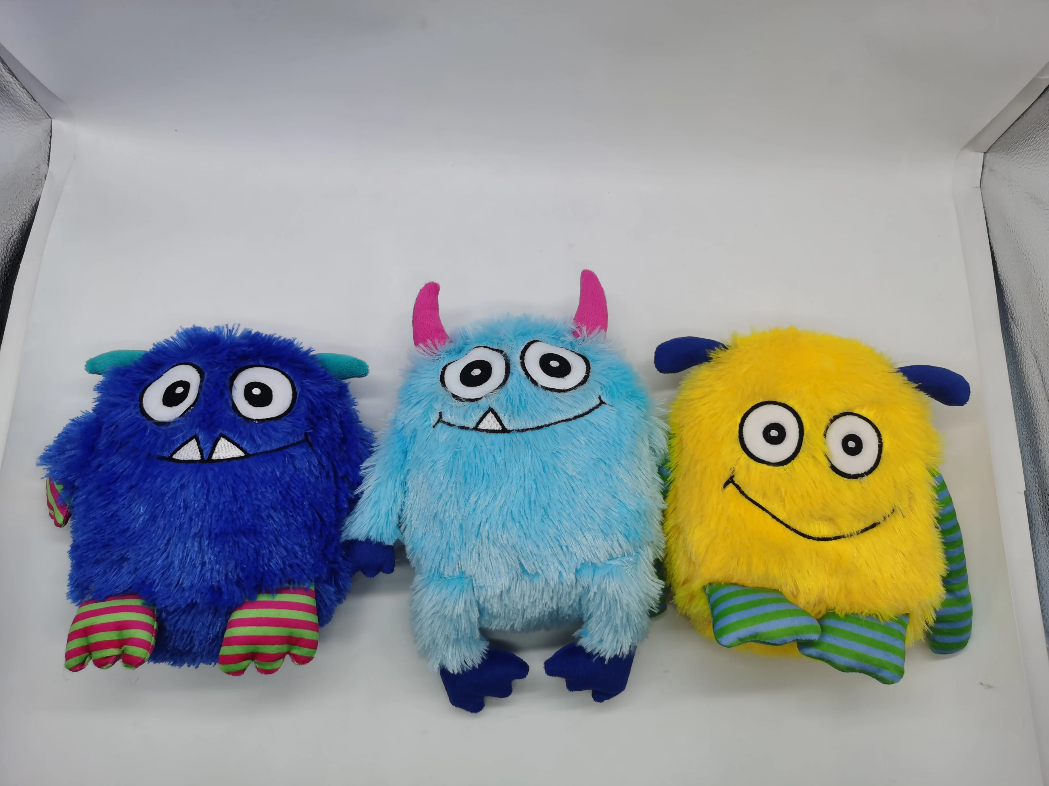 Cute Plush Little Monster Toy Artificial Fur Alien Animal Toys Stuffed Animal Toys OEM