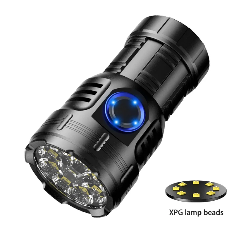 High Quality Wholesale Mini LED Strong Light Universal Convenient Small Multifunctional Rechargeable Flashlight