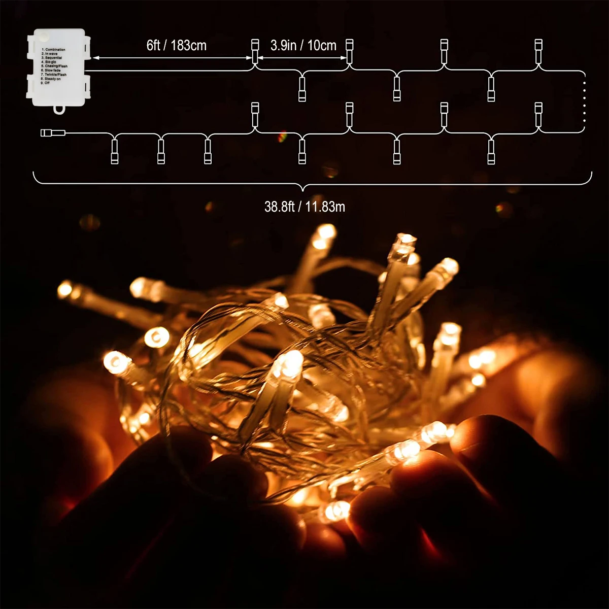 christmas lights led string 10m Long Wedding Party Driveway Decoration led string light curtain string light