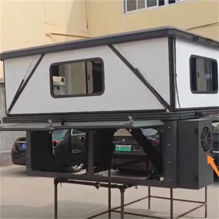 Pop-Up Off Road Lightweight Slide-in Overland Aluminum Travel Trailer Hardshell Roof Top Pickup Truck Camper
