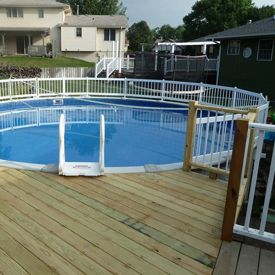 
Norland tempory swimming pool baby barrier security portable pool safety fence with weight 