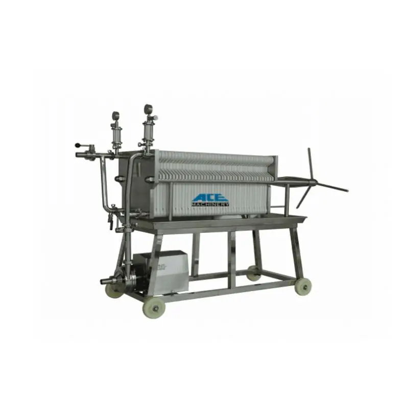 Горячая продажа Китай новый технологический фильтр пресс машина пластинчатый фильтр для пива вина