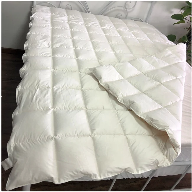 Drop Shipping Wholesale Customized Size Super Cozy Lightweight 205TC Cotton Bedding Quilt Cover Polyester Filling Bed Comforter