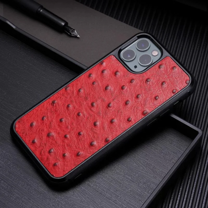 New Design iPhone 12 Case Luxury Leather iPhone 12 Case New Shape OEM Logo Packaging iPhone 12 Case