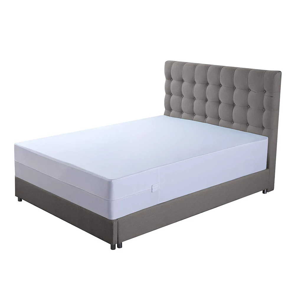 Премиум трикотажный водонепроницаемый чехол с защитой от клопов на 360 градусов матрас с застежкой-молнией