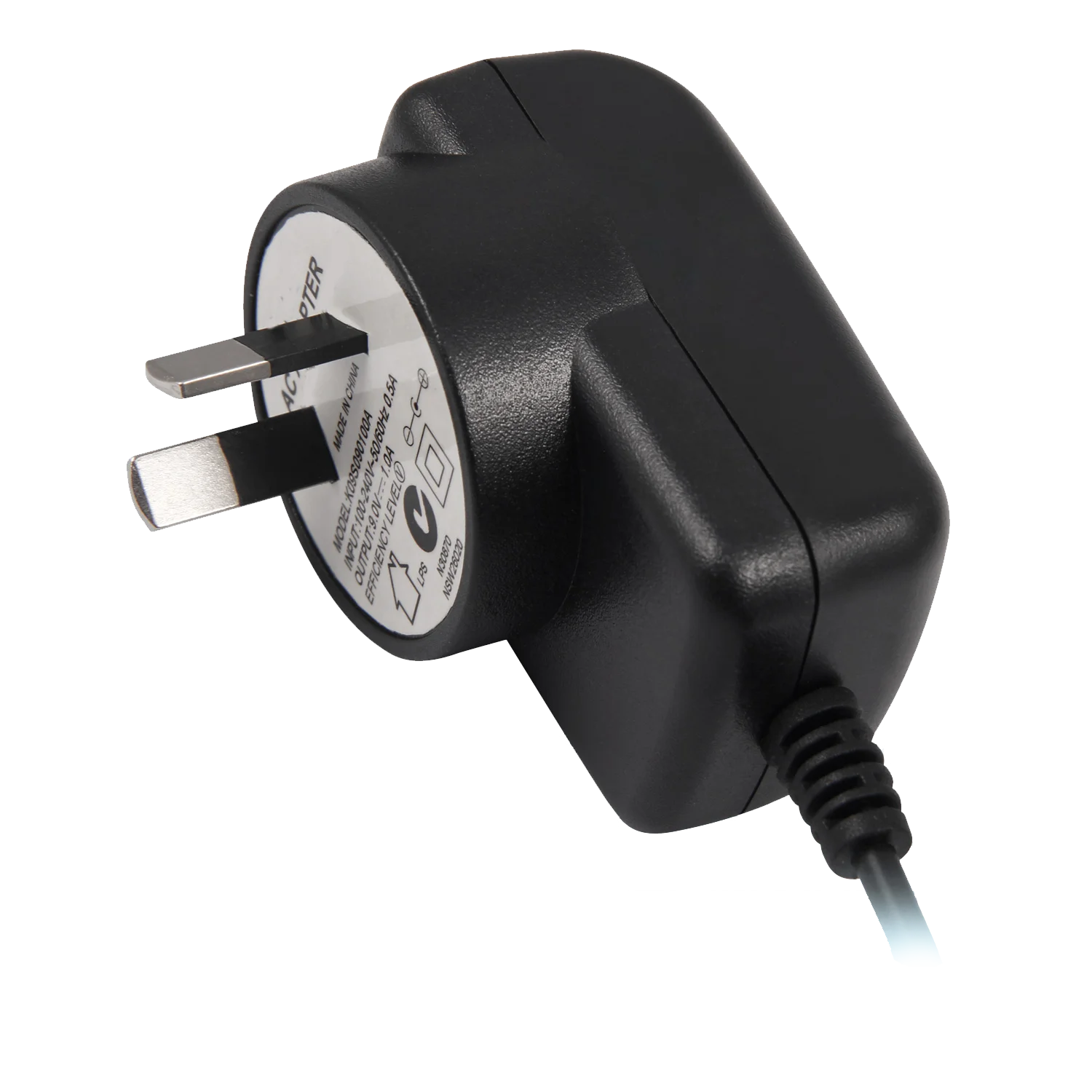 Оптовая продажа, Лучшая цена, черно-белый адаптер переменного и постоянного тока, нескладной штепсельный адаптер