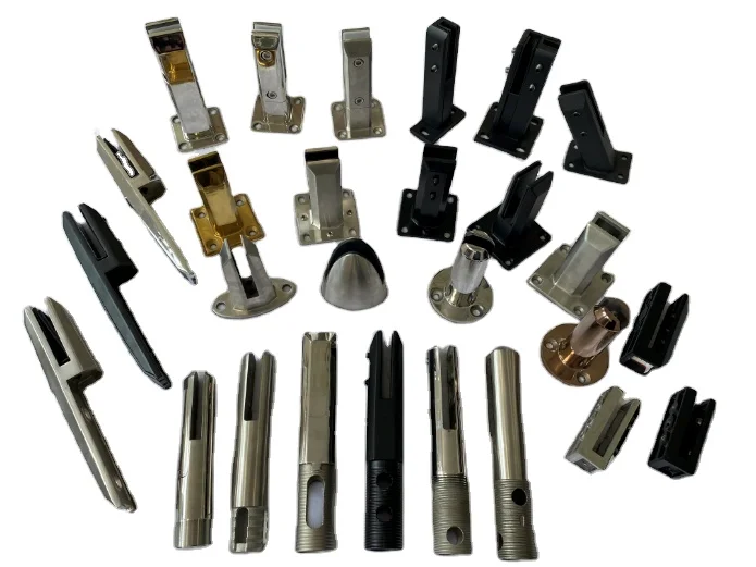 Pool Fencing Railing Balcony Accessories Stainless Steel 316  2205 Square Side Mount 12  14  16mm Glass Spigot