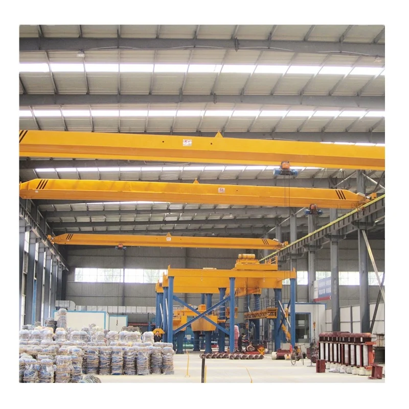 Remote Control Single Girder Overhead Bridge Crane 5-20t Workshop Hanger Overhead Crane 5-15t 3 Ton 10t Bridge Crane