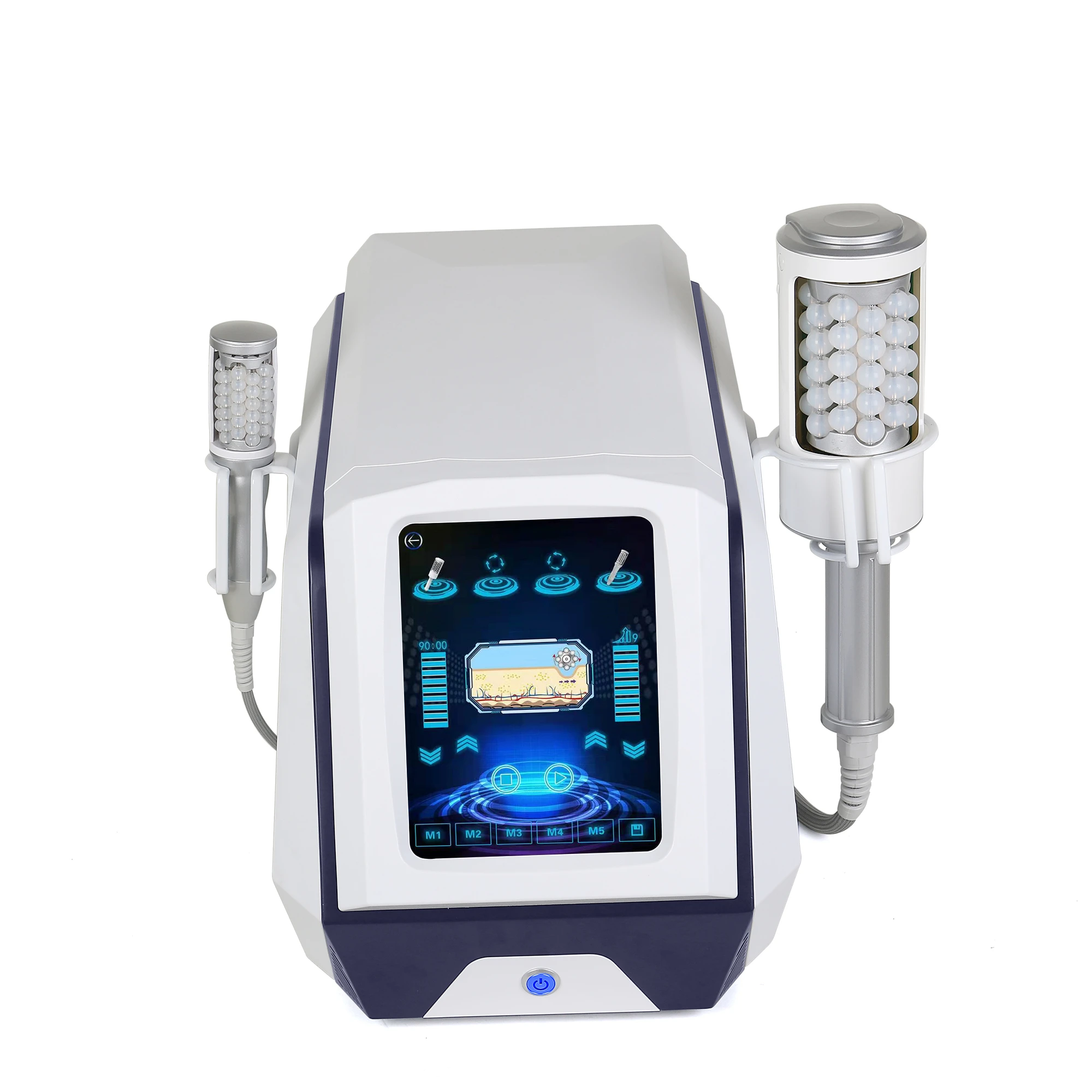 Китайский производитель, портативный мини-ролик с внутренним шариком, уменьшение целлюлита для лица/тела, Вакуумная Массажная терапевтическая машина для похудения