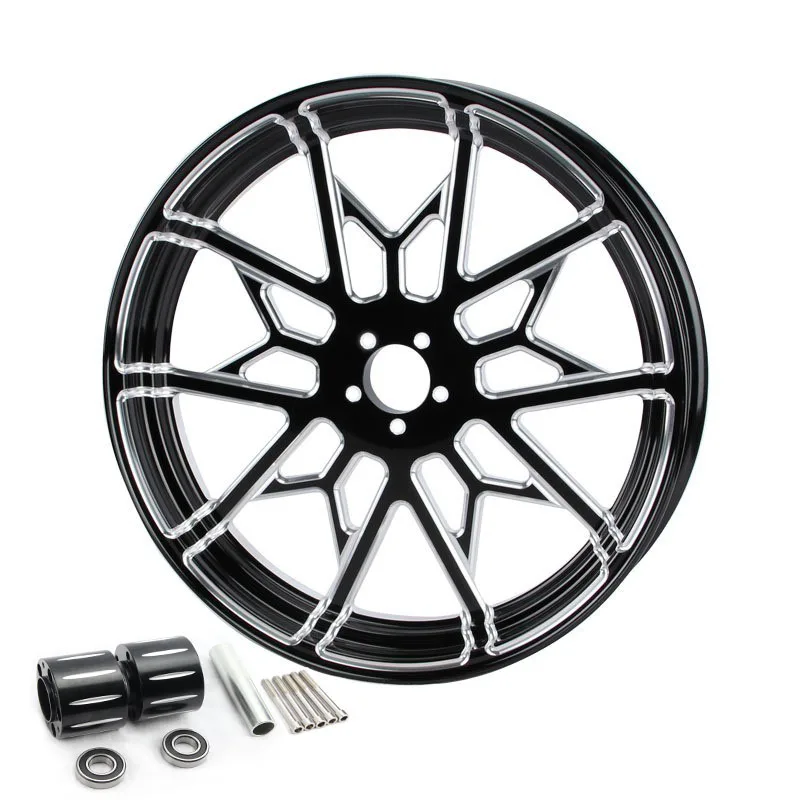 Chinese factory custom forged aluminum wheel 21 inch front wheel double disc aluminum ring is suitable for the refitted wheel of