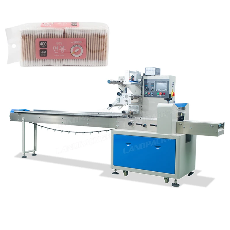 landpack Foshan factory High output packing machine for Cotton swab