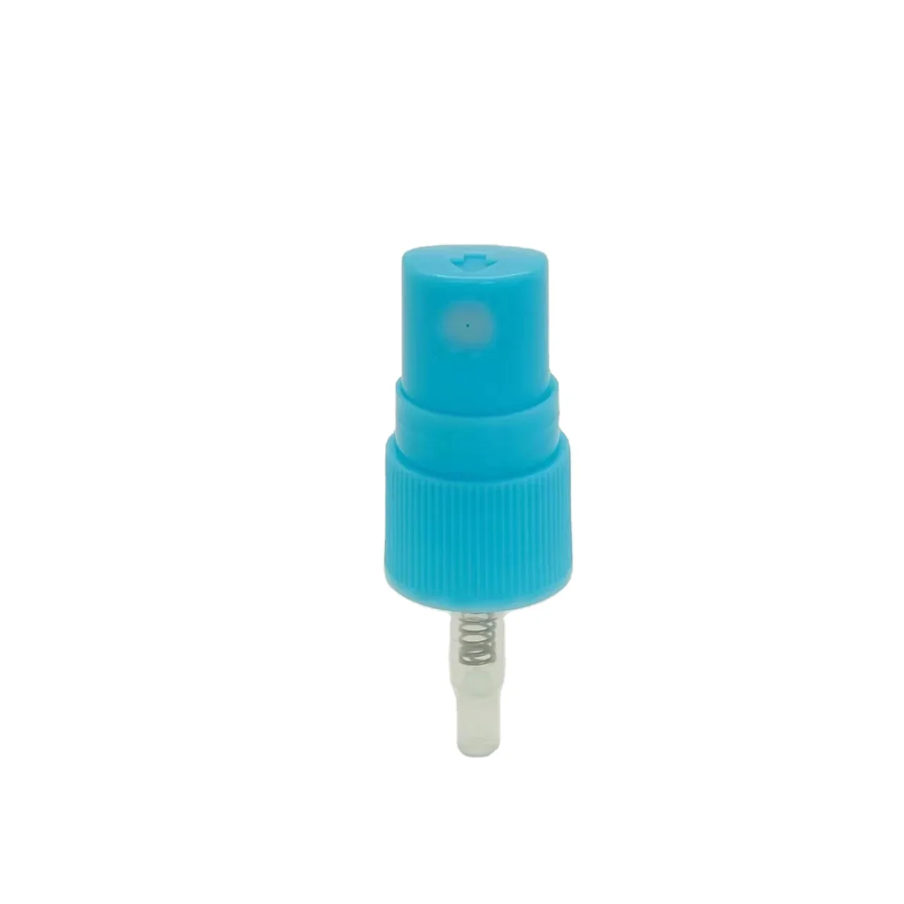 16 410 Sprayer Plastic Ribbed Smooth Atomizing White Black 18mm Fine Mist Sprayer