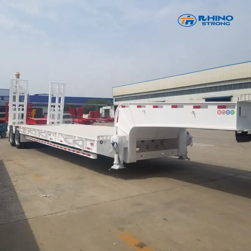 Manufacturer truck and trailer  2 to 10  axles s Flatbed trailer lowboy trailer for sale