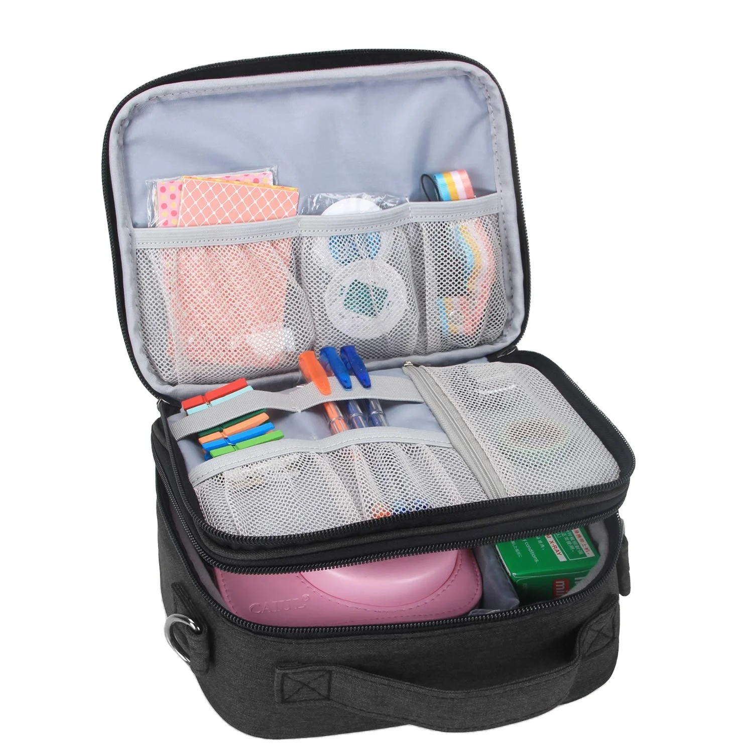 Camera Case Compatible with Mini Instant Polaroid Camera and Accessories Portable Camera Bag