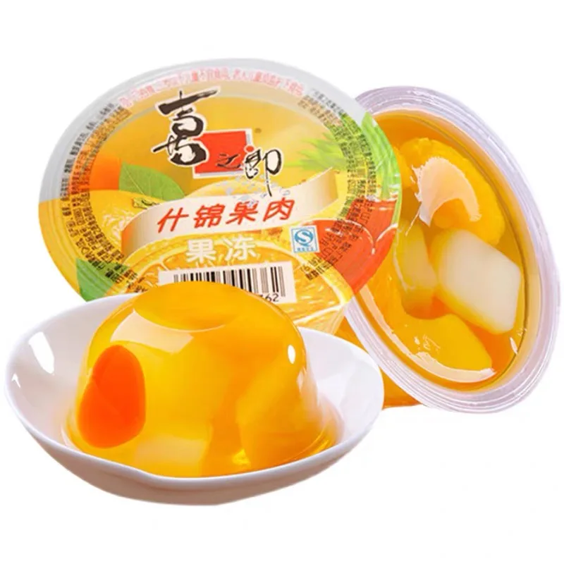 Wholesale Mixed Fruit Flavors Jelly & Pudding Chinese Snacks Xizhilang Jelly
