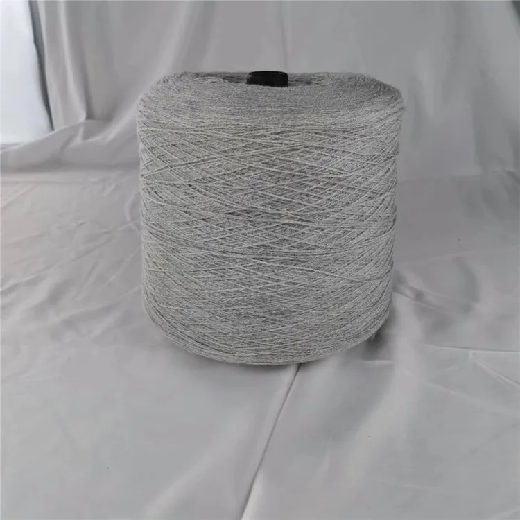 Manufacturer Supplier China Cheap 16s/2 Bulking  60 %Cotton  40^% Acrylic Color Spinning Gray Wool Yarn Acrylic Line Wool Yarn