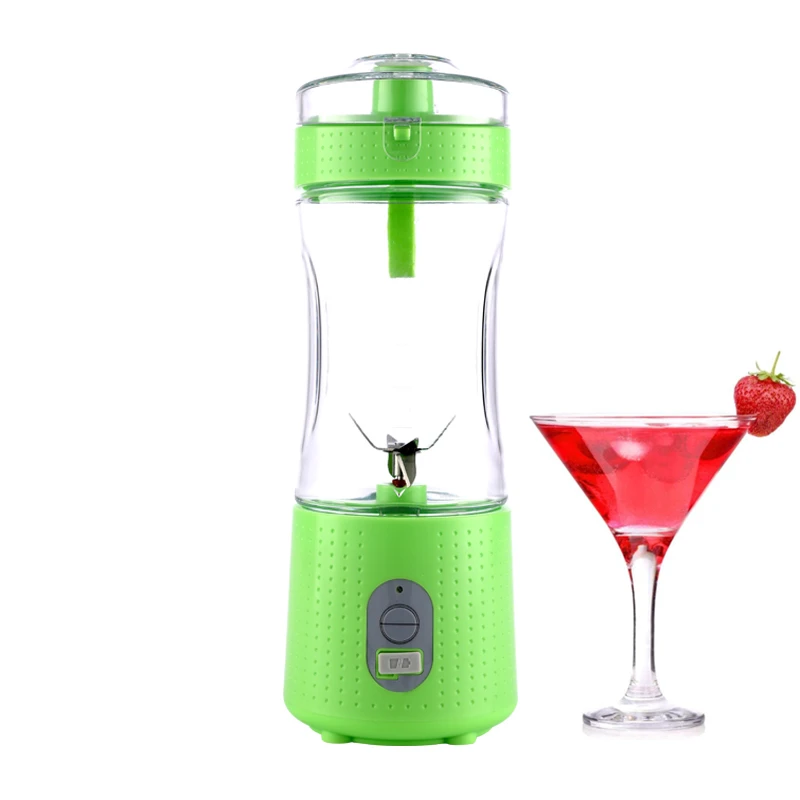 First Piece Special Price 7.4v 4000mAh 230w mini usb personal cake blender slow cold press juicer 380ml coffee grinder machine