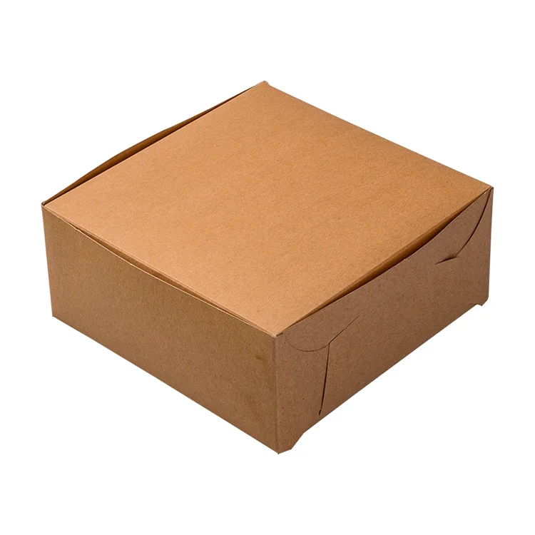 Custom Size Eco Friendly Durable Natural Brown Plain Kraft Corrugated Paper Mailer Box