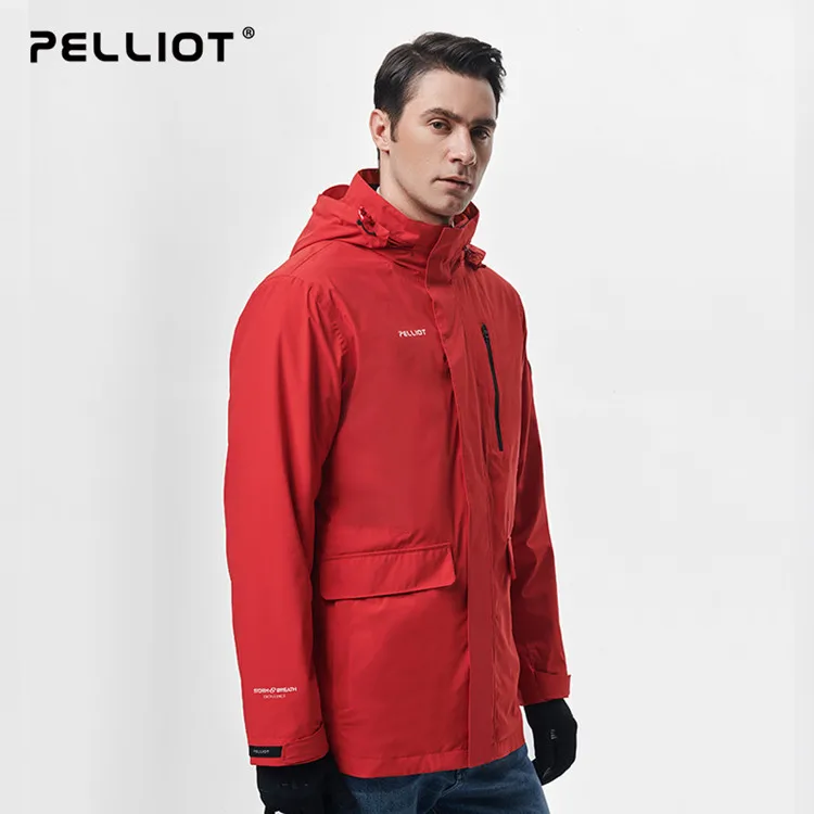 Мужское водонепроницаемое пальто для отдыха на природе и походов