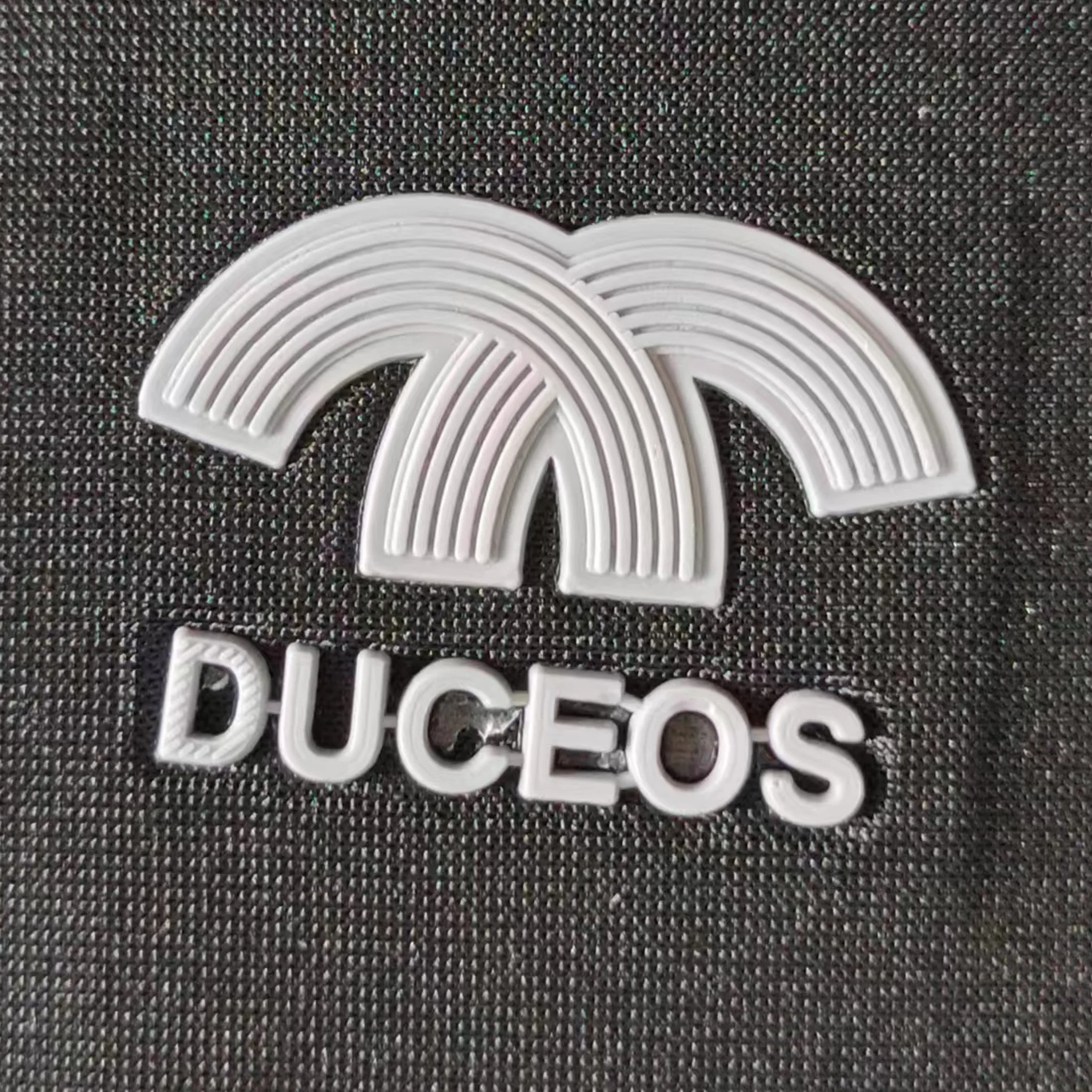 Raised up 3D silicone stickers heat transfer logo label patches for shirts