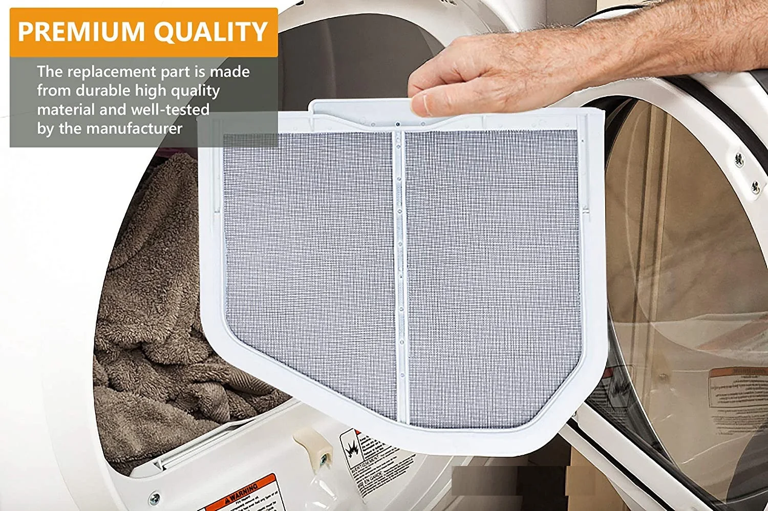 W10120998 Dryer Lint Filter for Whirlpool & Kenmore Maytag Dryers 3390721 8066170 8572268 1206293 AP3967919 W10596627 PS1491676