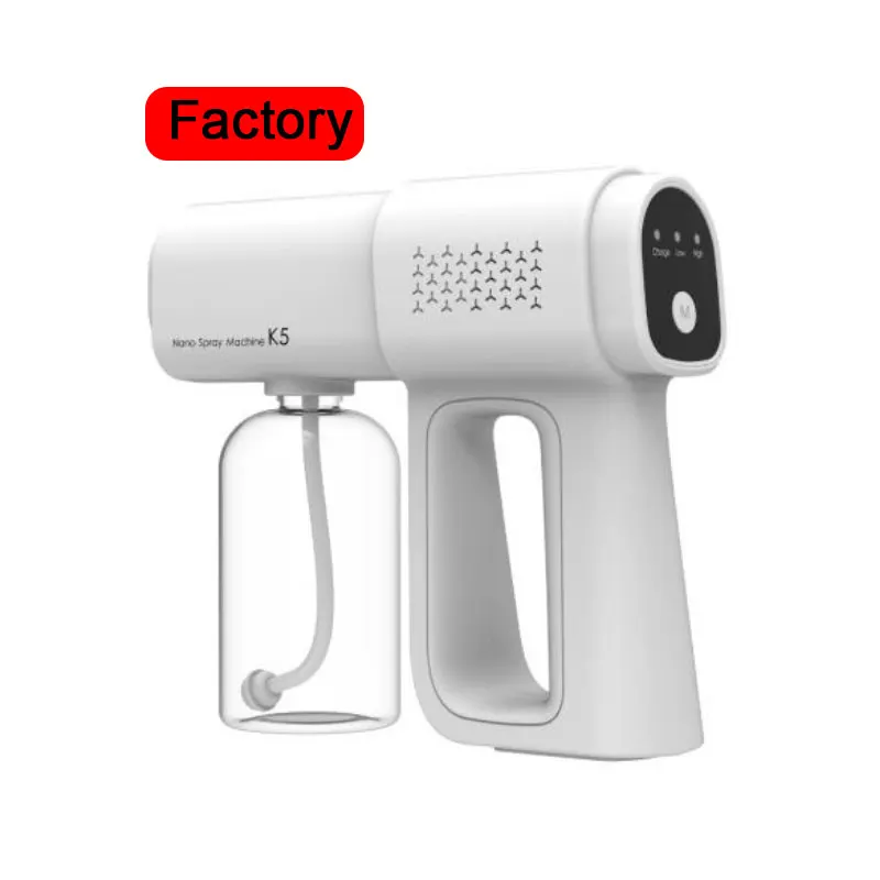 rechargeable wireless uv portable auto mini automatic electric disinfectan atomizer spray gun
