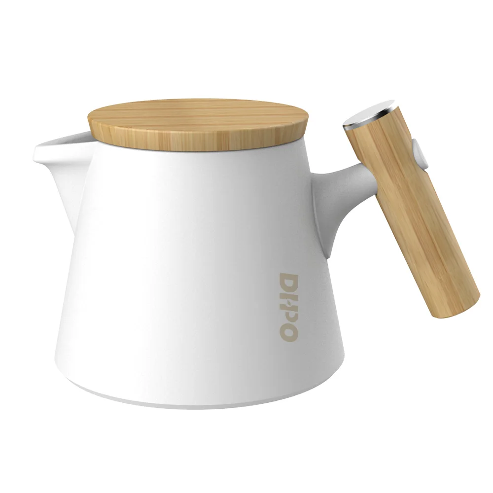 New Arrival 800ml ceramic teapot with infusers for loose tea