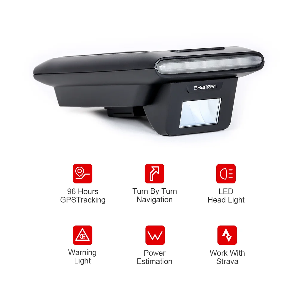 
Shanren ANT+ wireless bike computer GPS with speed and cadence sensors 