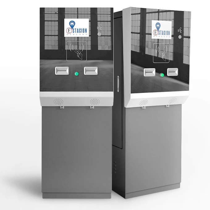 OEM ODM Auto Pay Service Parking Station Ticket Vending Automated Check In Kiosk Self Payment Machine IC card and barcode system