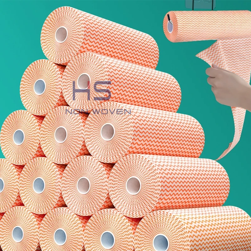 All-purpose Disposable Non woven  Heavy Duty Cleaning Cloths Wipes