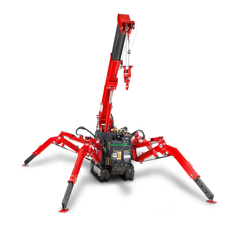 Spider Crane 3 Ton 5 Ton 10 Ton With Ce Spider Crane 8Ton High Performance Spider Crane With Remote Control
