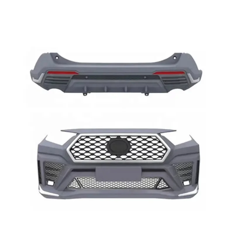 ABS plastic  material Car Bumper For Toyota RAV4 2019-2020 Front Bumper Rear Bumper Grille body kit