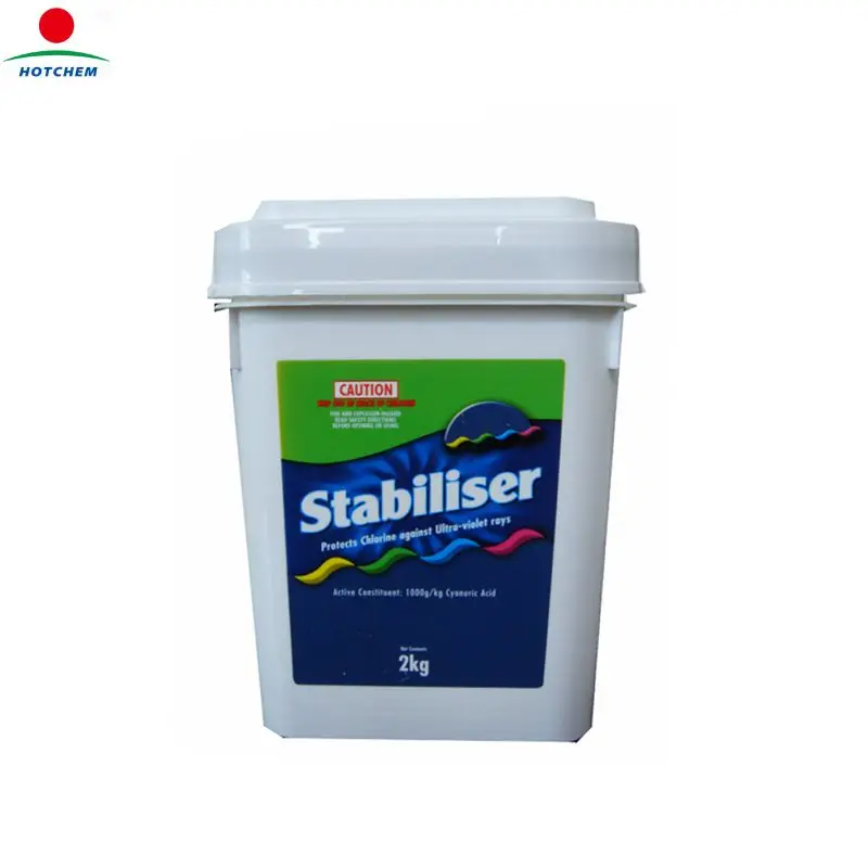 Top selling water treatment chemicals high purity 98.5% CYA Cyanuric Acid tablet