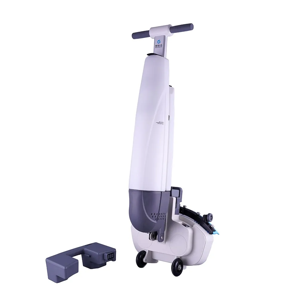 SQ7 mini Floor Scrubber with Dual brush mop  Ceramic Tile Floor Vacuum cleaner floor cleaning machine