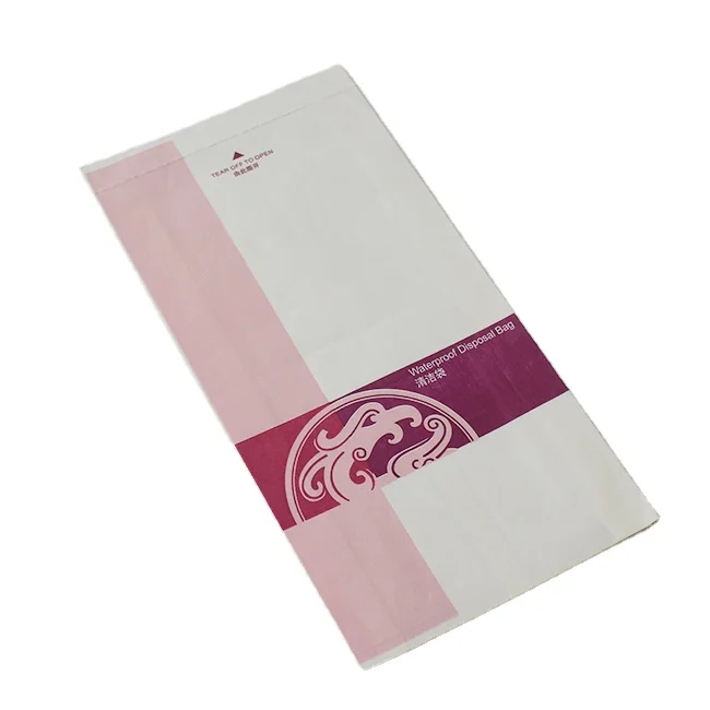Custom Train/Bus/Airline Paper Logo Printed Barf Bag